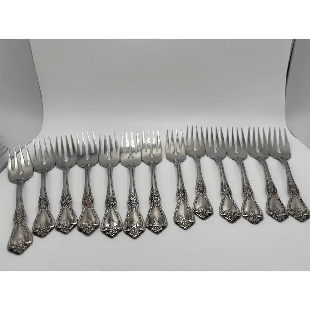 Oneida Mansfield 13 Dinner Forks Stainless Steel